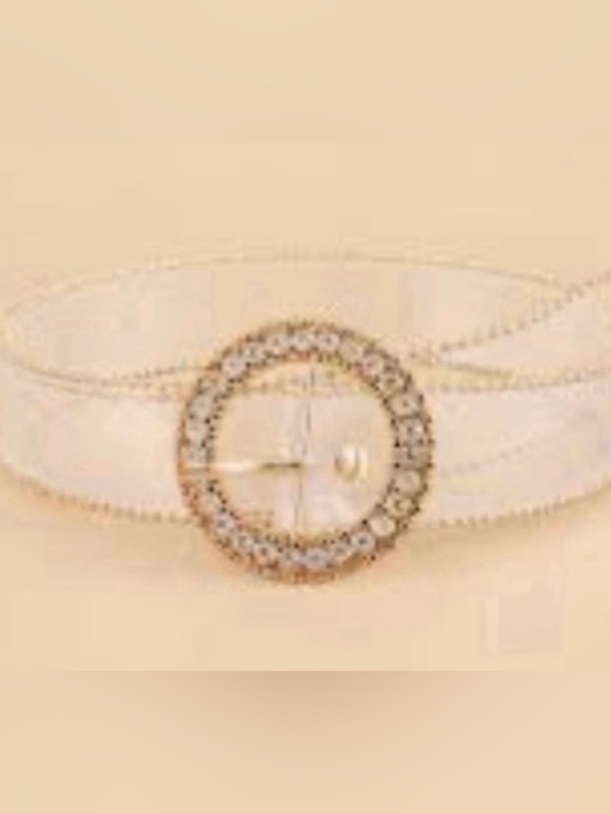 Accessories - Transparent Rhinestone Belt